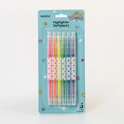 Hot 6 Evidenziatori Doppia Punta Unicorn Penne E Pennarelli