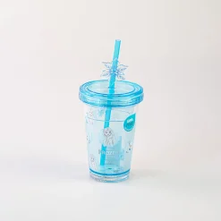 Borraccia Con Cannuccia - Frozen Disney