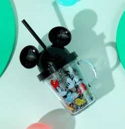Clearance Borraccia Con Cannuccia Collezione Disney - (1Pz) Disney