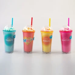 Clearance Borraccia Con Cannuccia (1Pz) (600Ml) Borse & Zaini