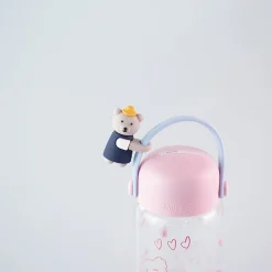 Online Borraccia In Vetro Little Bear Rosa (400Ml) Borse & Zaini