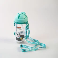 New Borraccia We Bare Bears Con Tracolla - Panda Borse & Zaini