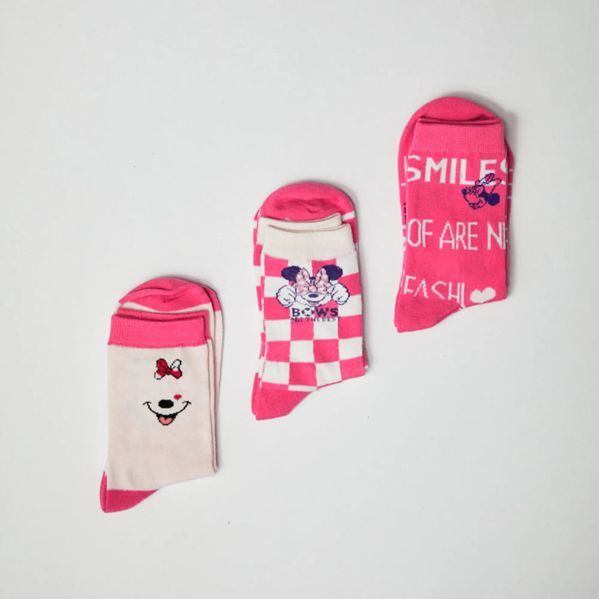 New Calzini Minnie Mouse - Disney 100 Anni (3Paia) Disney