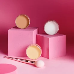 Online Loose Powder - Pink Cube (01 Banana) Make Up
