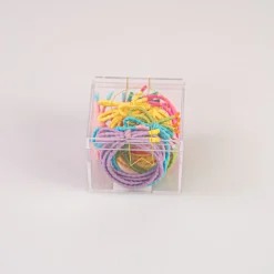 Sale Mini Contenitore Elastici (15Pz) Accessori Capelli