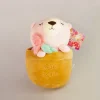 Clearance Mini Family Bear In Vaso Di Fiori Peluches