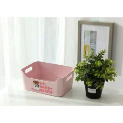 Outlet Organizer Rosa We Bare Bears Storage Box & Organizer