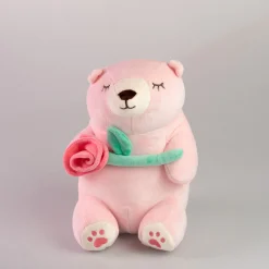 Sale Peluche Orsetto Con Rosa Peluches