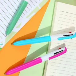 Online Penna Con 4 Colori Impugnatura Blu Penne E Pennarelli