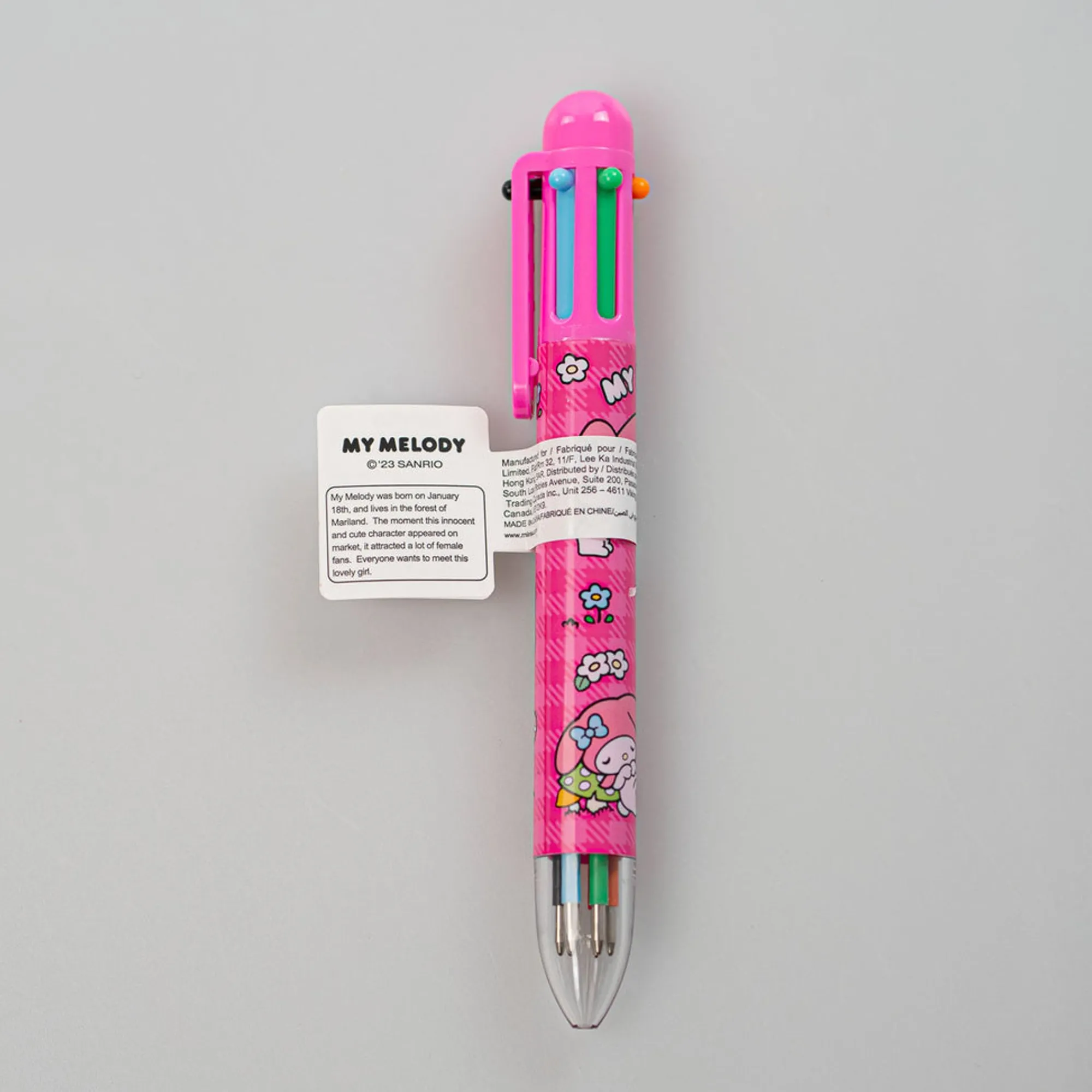 Sale Penna Sfera 6 Colori - My Melody Sanrio