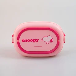Outlet Porta Pranzo Snoopy Due Piani Con Posate Storage Box & Organizer