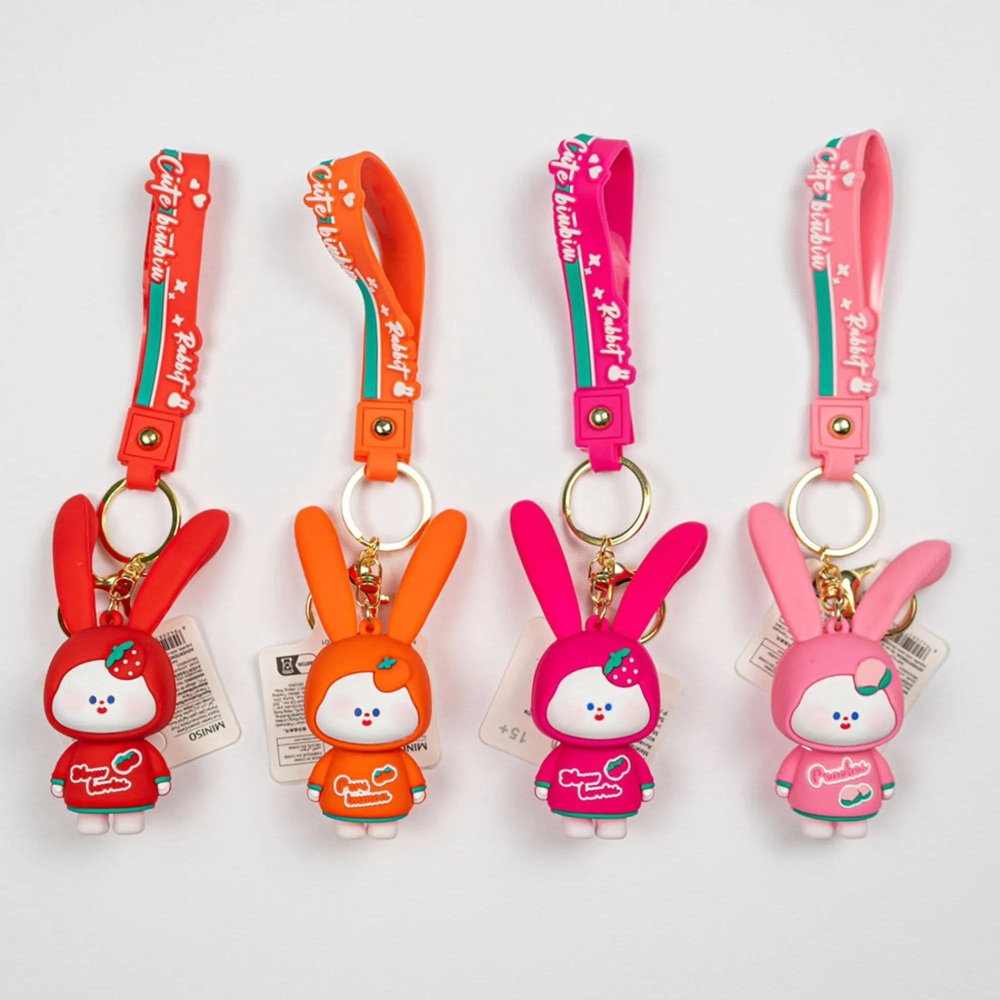 Hot Portachiavi Coniglio - Fruit Series (1Pz) Borse & Zaini