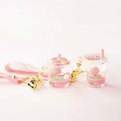 Clearance Portachiavi Cool Summer Drink - Rosa (1Pz) Borse & Zaini