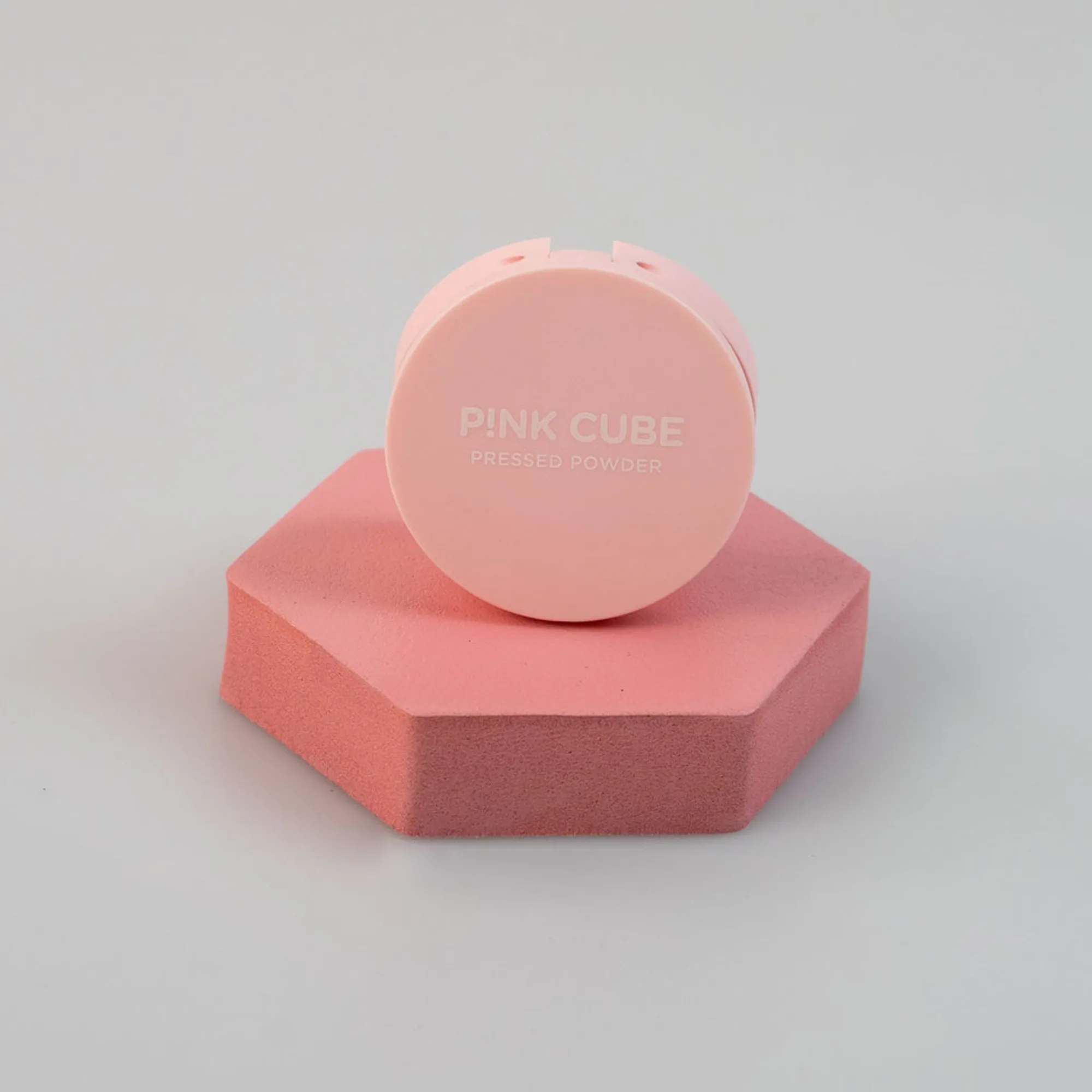 Pressed Powder - Pink Cube (02 Porcelain) Make Up