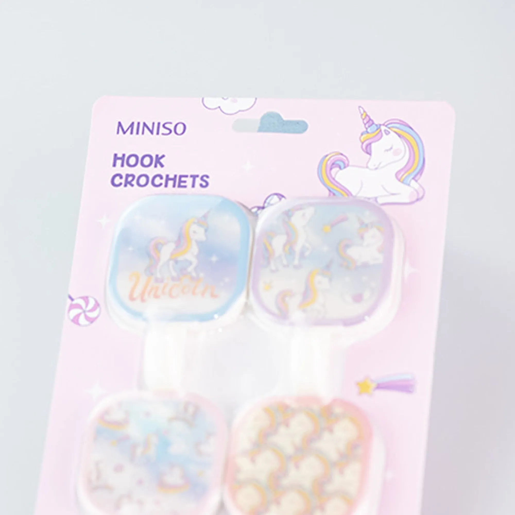 Outlet Set Ganci Da Muro - Unicorn Dream (4Pz) Storage Box & Organizer