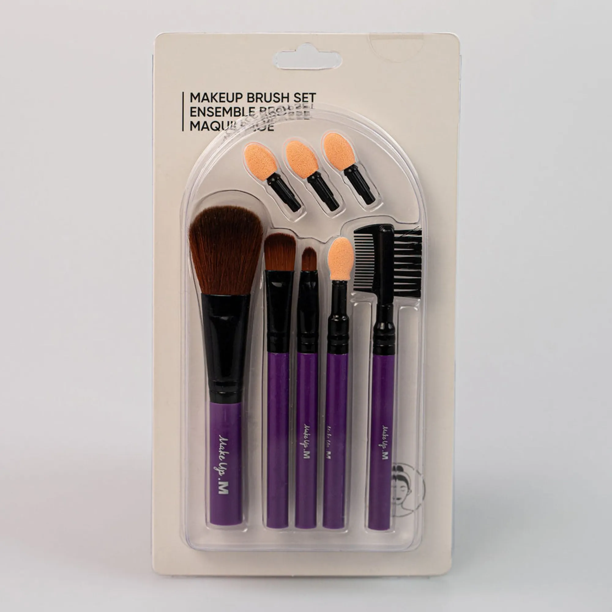 New Set Pennelli - Nero (5Pz) Make Up Tools