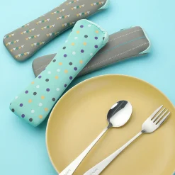 Discount Set Posate Con Custodia Morbida (1Pz) Storage Box & Organizer